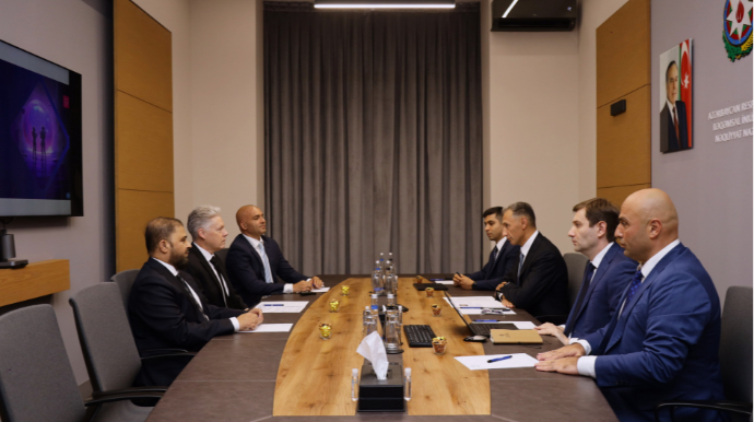 Nazir Rəşad Nəbiyev “Xsolla” şirkətinin prezidenti ilə görüşüb - FOTO