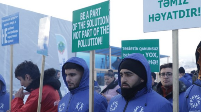 Şuşa-Xankəndi yolunda keçirilən etiraz aksiyasının iştirakçıları bəyanat yayıb 