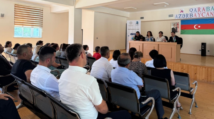 Lerikdə insan alverinə qarşı maarifləndirici tədbir keçirildi - FOTO