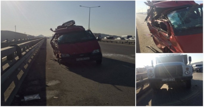 Tələbələr bu avtobusda öldü - FOTOLAR