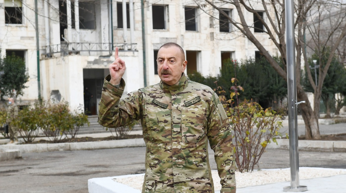 "Şəhidlər verərək BMT-nin qətnamələrinin icrasını təmin etdik" - İlham Əliyev 