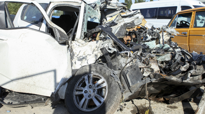 Gürcüstan vətəndaşı Bakıda qəza törədib, ölən var