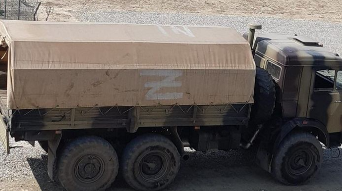 Ordumuza aid maşın karvanında "Z" hərfi: İzahı budur  - FOTO