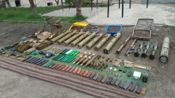 Şuşadan son 1 ildə nə qədər silah-sursat tapılıb? - RƏSMİ STATİSTİKA - FOTO