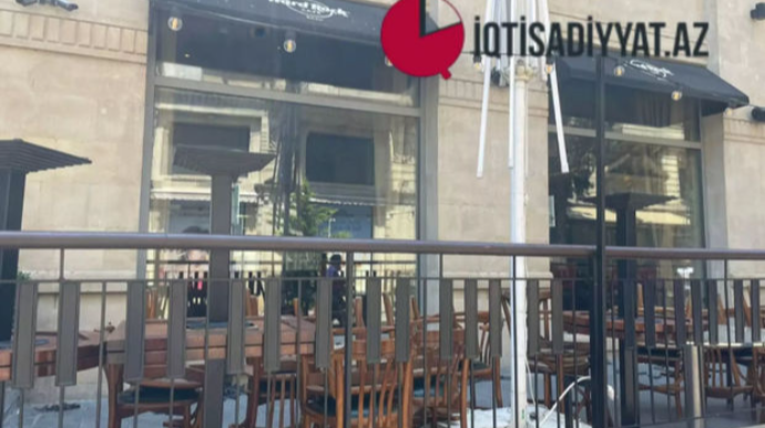 Bakıda məşhur restoran bağlandı  - FOTO