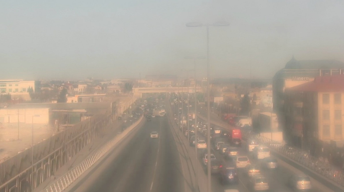 Ziya Bünyadov prospektində qəza baş verib   - FOTO