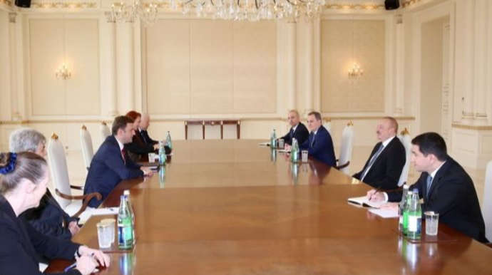 İlham Əliyev ATƏT-in fəaliyyətdə olan sədrini qəbul etdi - YENİLƏNİB 