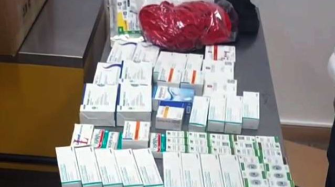 Gömrükdə qanunsuz dərman preparatları aşkar edilib  - FOTO