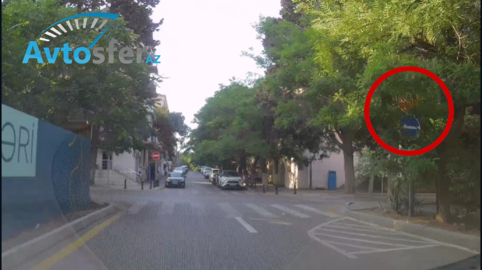 Bakıda "gözəgörünməz" nişanlar: Sürücülər qəzaya düşə bilər - VİDEO