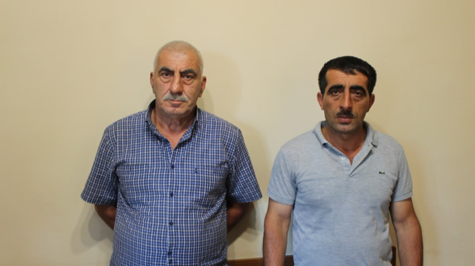 Tarixi abidəni qazıb xəzinə axtaran 2 şəxs TUTULDU - RƏSMİ  