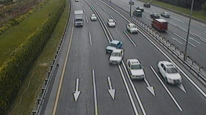 Bakıda aeroport yolunda zəncirvari qəza olub - VİDEO 