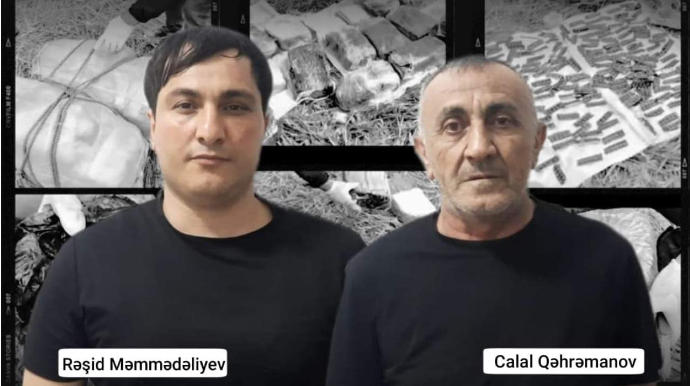 Paraplanla ölkəyə 47 kq narkotik gətirənlər tutuldular - FOTO - VİDEO