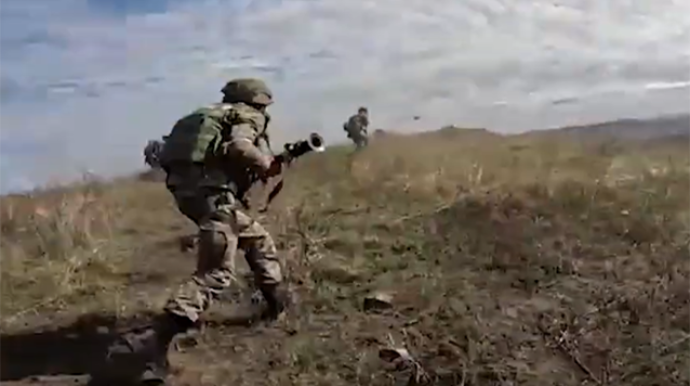 Antiterror tədbirlərindən yeni görüntülər - VİDEO