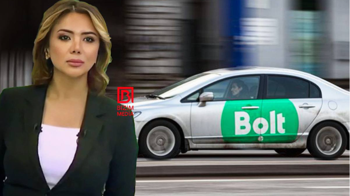 ATV-nin aparıcısı “Bolt”un sürücüsünün hücümuna MƏRUZ QALDI - FOTO   