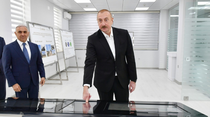 Prezident “Xocalı”  yarımstansiyasının açılışında iştirak etdi