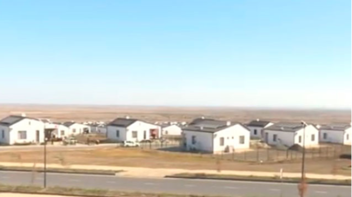 Ağdamın elektrik şəbəkəsi yenilənir - VİDEO