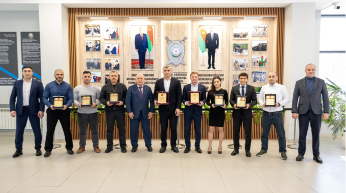 DİN-in İdman Cəmiyyətinin bir qrup üzvü mükafatlandırılıb - FOTO