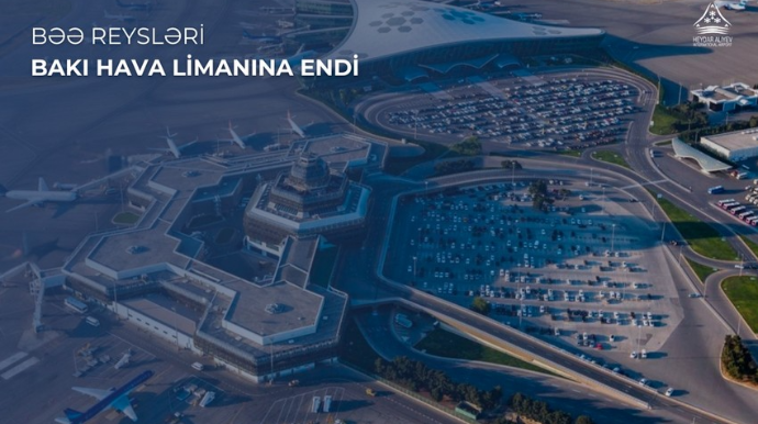 BƏƏ-yə uçan reyslər Bakı hava limanına yönləndirilib