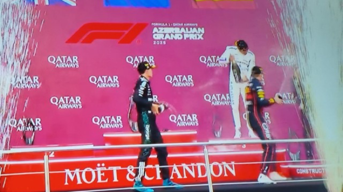 "Formula-1" Azərbaycan Qran-Prisində bu ölkələrin himni səsləndi 