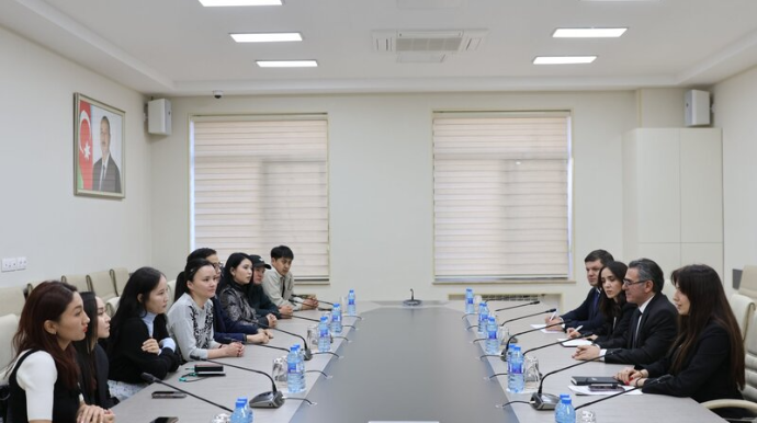 MEDİA-da Monqolustan nümayəndə heyəti ilə görüş keçirildi - FOTO 