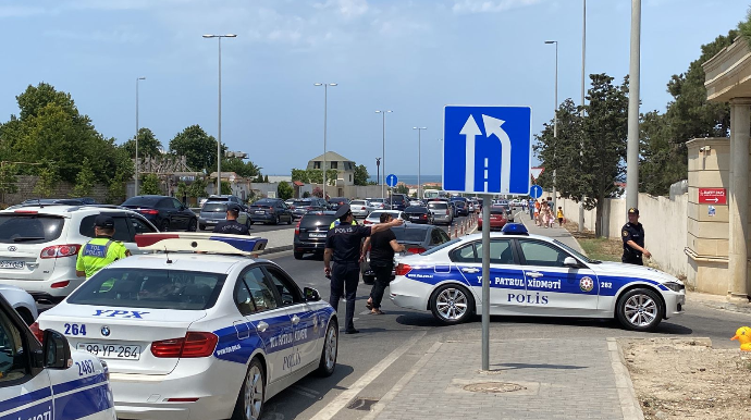 Sabunçu DYP isti havada vətəndaşlara belə xidmət etdi  - VİDEO - FOTO