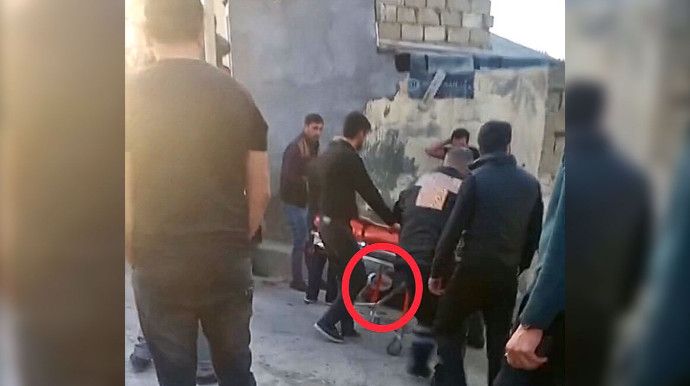 Vurulan piyada bir neçə metr kənara sıçrayıb daşa dəydi    - VİDEO