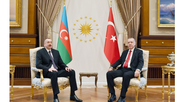 Ильхам Алиев и Эрдоган  поздравили друг друга с блистательной победой