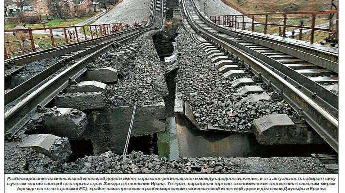Ermənistan Azərbaycanı Naxçıvanla birləşdirəcək dəmir yoluna nəzarət modelini hazırladı 