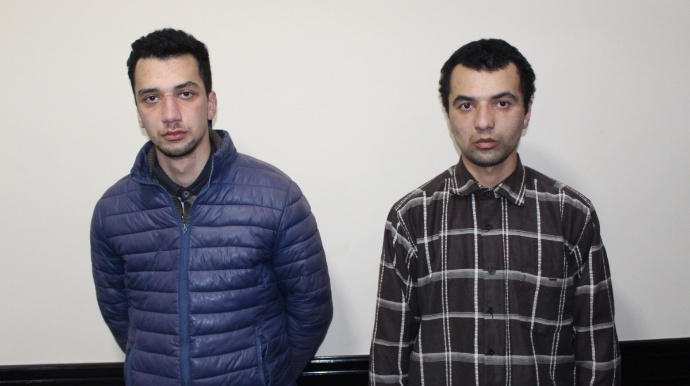 Tapança gəzdirən qardaşlar saxlanıldı  - FOTO - VİDEO