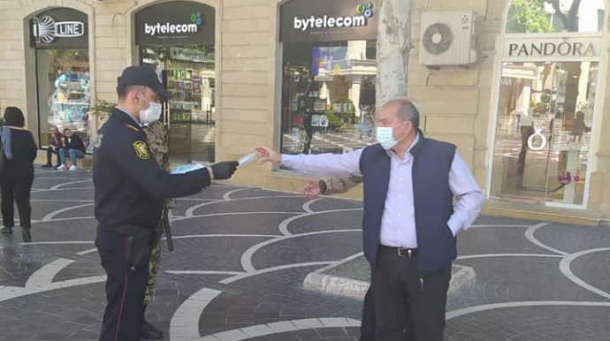 Polis Səbaildə profilaktik tədbirlərini davam etdirir - FOTO 