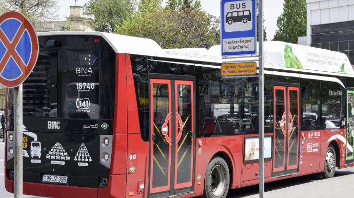Bakıda 40-dan artıq avtobus  gecikmə ilə hərəkət edir