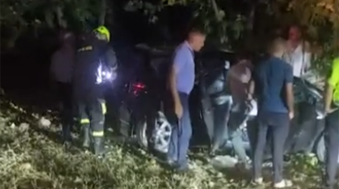 ДТП в Товузском районе: пострадала женщина-водитель - ВИДЕО