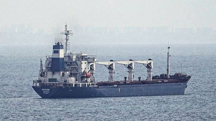 Ukraynadan çıxan ilk ərzaq gəmisi Türkiyədən Livana yola düşdü 