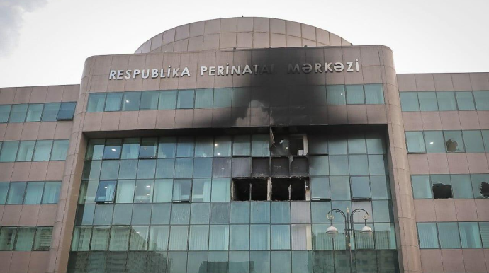 Perinatal Mərkəzdəki yanğın işi üzrə məhkəmə davam edir 