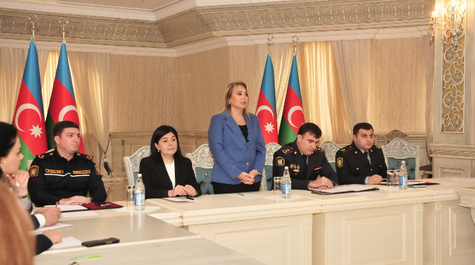 Abşeron Rayon Polis İdarəsinin təşəbbüsü ilə görüş keçirildi - FOTO