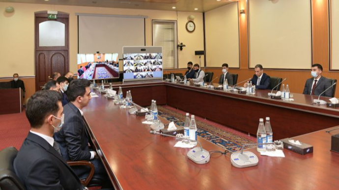 Nazir Vətən müharibəsində iştirak etmiş əməkdaşlarla görüşüb