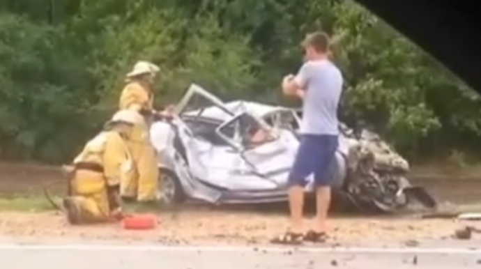 4 maşın toqquşdu; 4 ölü, 7 yaralı - VİDEO