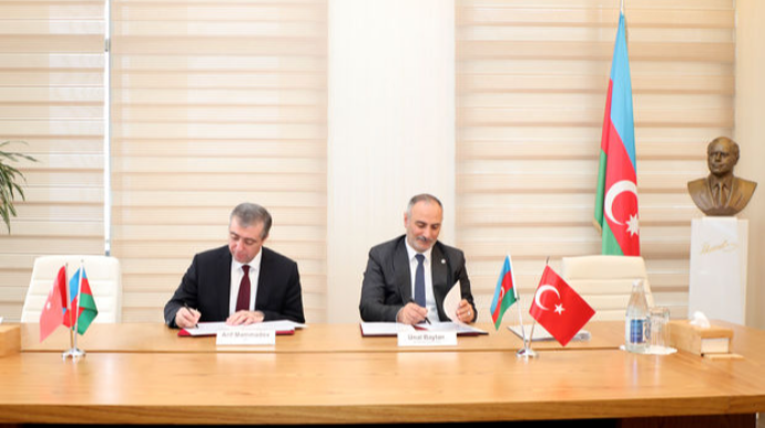 Dövlət Dəniz və Liman Agentliyi ilə Türkiyənin Dənizçilik Baş İdarəsi arasında memorandum imzalandı  - FOTO