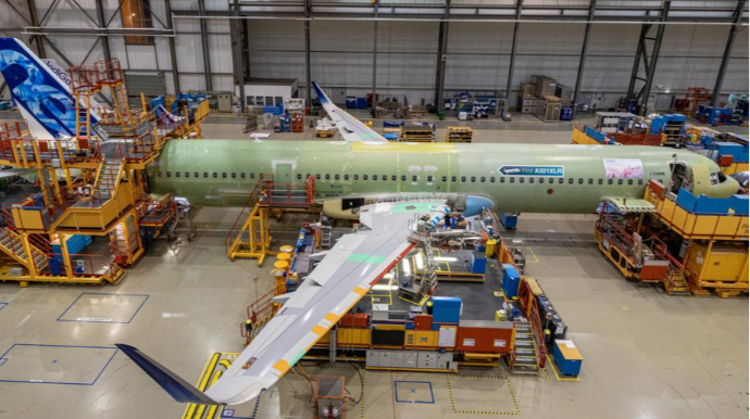 “Airbus” bu ilin doqquz ayında müştərilərinə 507 təyyarə təhvil verib