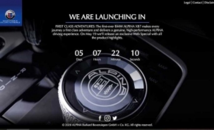 Alpina XB7 modelinin təqdimat tarixi açıqlanıb