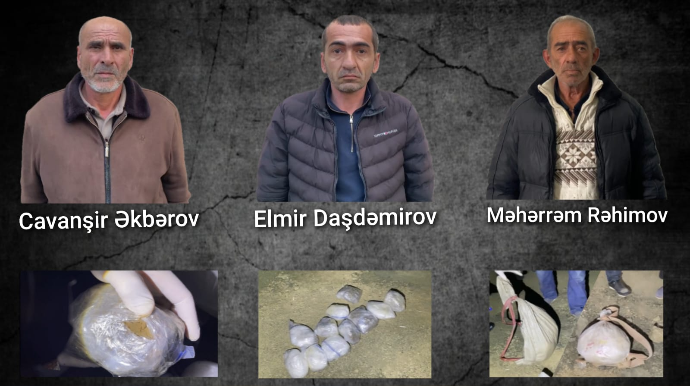 Narkokuryerlər özlərini "meyvə satıcısı" kimi göstərmək istədilər - VİDEO 