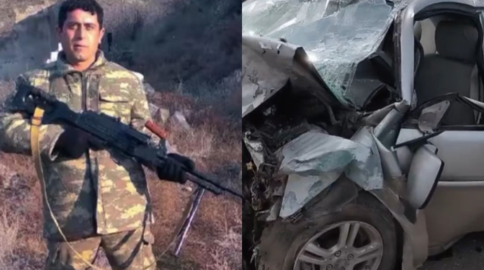 Həmin qəzada ölən sürücü qazi imiş - FOTOLAR - VİDEO