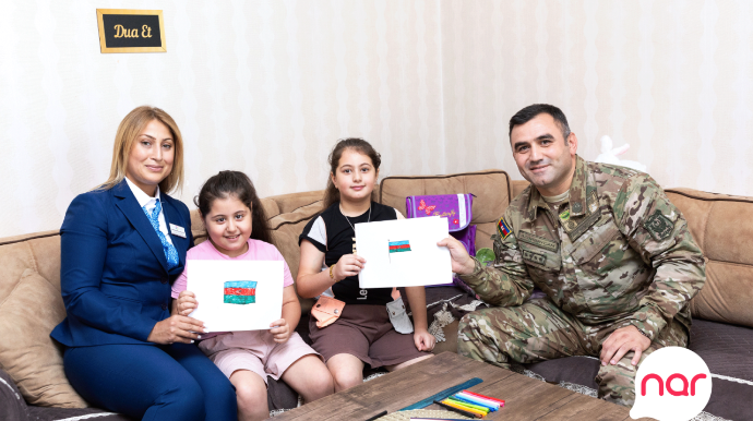 "Nar" və "AzInTelecom" şəhid övladlarını sevindirdi - FOTO - YENİLƏNİB