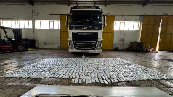 Gömrük postunda xüsusi üsulla gizlədilmiş 39 kiloqramdan artıq heroin aşkar edildi - FOTO