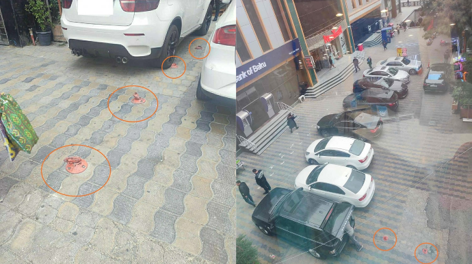 “Neftçilər” metrosunun qarşısındakı qanunsuz parkinq yığışdırıldı - YENİLƏNİB - VİDEO - FOTO 