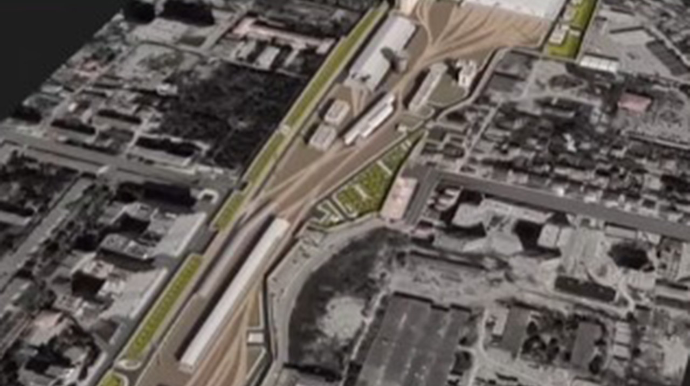 Bakıda metro xəttinin altından maşın yolu keçəcək - VİDEO