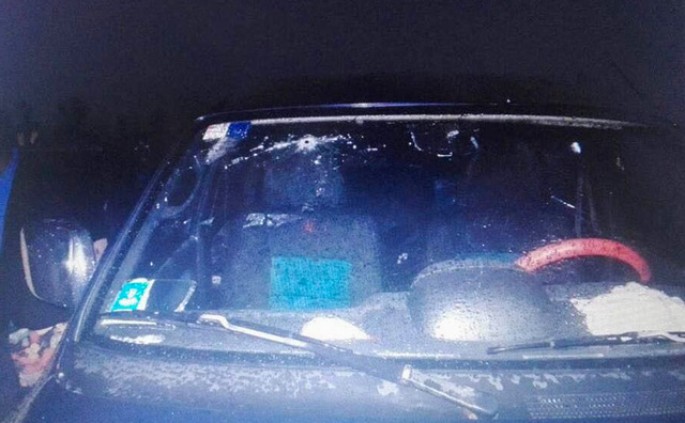 Orxan Camalın güllələndiyi avtomobil – FOTO