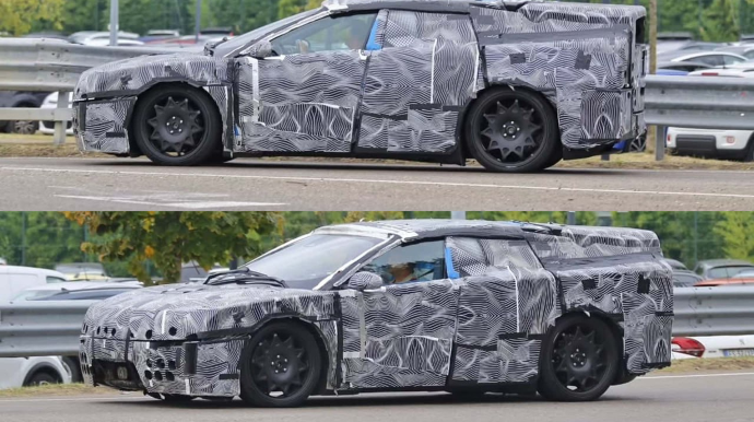 Первый электромобиль от Ferrari замечен на тестах - ФОТО