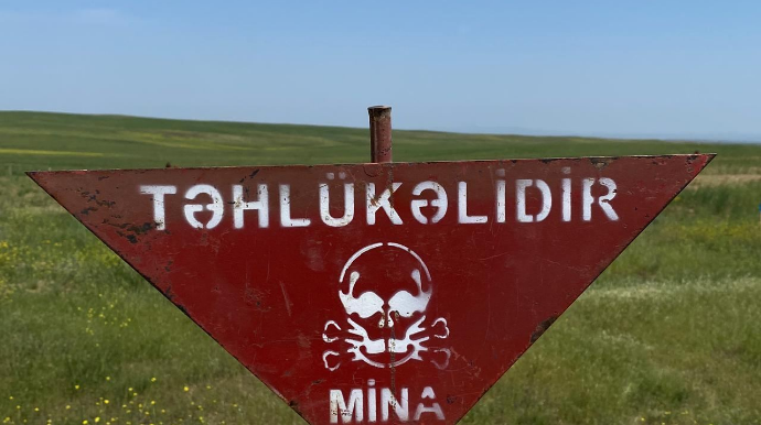 Ötən ay 400 hektardan çox ərazi minalardan təmizlənib