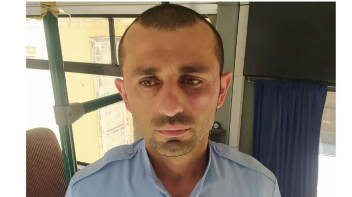 В Хырдалане пассажир избил водителя автобуса - ВИДЕО